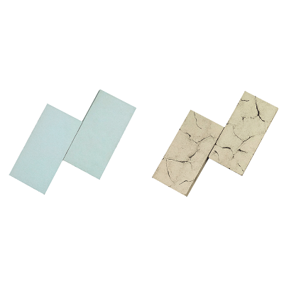 Шамотная Плитка №2 (120 150) Плитка для каминов и печей